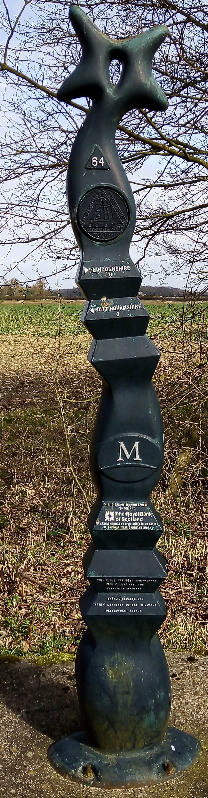 National Cycle route marker